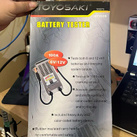 Obral battery tester toyosaki 6V/12V murah