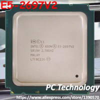 Original Intel Xeon Processor E5-2697V2 Official Version E5 2697 V2 12-CORE 2.7GHZ 30MB E5-2697 V2 FCLGA-2011 CPU E5 2697V2