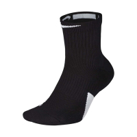 Nike 襪子 Elite Mid 男女款 黑 單雙入 菁英 中筒襪 籃球襪 運動 SX7625-013