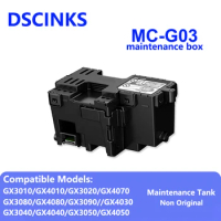 MC-G03 Maintenance Box For Canon GX3010 4010 3020 4070 3080 4080 3090 4030 3040 4040 3050 4050 Printer Maintenance Tank Box