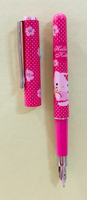 【震撼精品百貨】Hello Kitty 凱蒂貓~日本三麗鷗 KITTY 鋼筆/中性筆-桃#13178