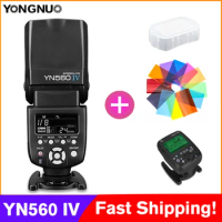 Yongnuo YN560 IV YN560IV Wireless Flash 2.4GHz Speedlite for Canon Nikon Pentax Olympus DSLR Cameras