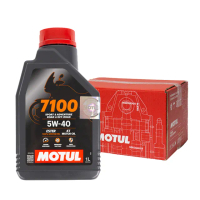 【MOTUL】7100 4T 5W40 酯類全合成 機車機油 整箱12罐