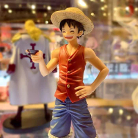 20cm One Piece Action Figure Luffy Ace Sabo Three Brothers Sworn Wine Statue PVC Anime Figurine Collectible Model Toy Xmas Gifts