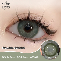 CODKính áp tròng Starlens 6 tháng Màu xanh lá 2 cái Đường kính 14.2-14.5 Mềm mại và có lớpGiảm 50% t