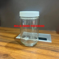 Jar 330ml dengan Tutup Plastik 63mm Botol kaca toples Baru