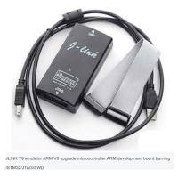 [พร้อมส่ง] บอร์ดพัฒนา ARM จำลอง JLINK V9.43 การเขียนโปรแกรม / STM32 / JTAG / SWD
