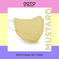 Goto Living Goto Yona Masker Earloop Kesehatan 4 Ply Face Mask 5D Duckbill 4Ply