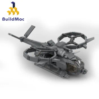 BuildMOC Building Block Toy RDA Samson Transport Aircraft Multipurpose Helicopter Model
