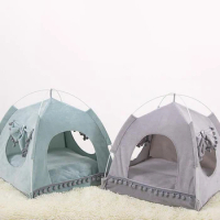Pets Kennel Dog Beds Sofa Cat Nest Cushion Travel Cat Tent Outdoor Dog Bed for Small Medium Puppy Indoor Cave Pet House