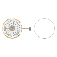 NH36 Accuracy Automatic Watch Movement Gold /White Date Day Wheel Wristwatch Replacement For Seiko NH36 Movement