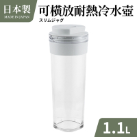 日本製密封耐熱冷水壺1.1L
