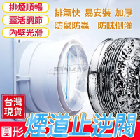 逆止風門110/160/200/ 管圓形管道止迴閥 換氣扇 排風管 單嚮閥 廚房煙道 止逆閥門 回風閥