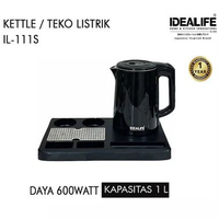 IDEALIFE Kettle Listrik / Pemanas Air IL-111S Kapasitas 1 Liter