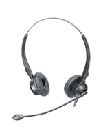 耳麥 杭普Q28NC 降噪話務員專用 即時通機耳機客服耳麥座機固話雙耳電銷外呼有線水晶頭座機