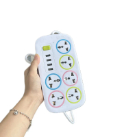 Ổ cắm điện đa năng thông minh 2200w dây có cổng USB tiện lợi an toàn chống giật chống cháy nổ OD12