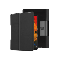 【Didoshop】聯想 Lenovo YOGA Tab5 10.1吋 卡斯特紋 三折平板皮套 平板保護套(PA242)