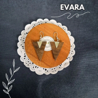 Anting Kayu Etnik Pria & Wanita / Anting Etnik / Anting Khas Bali / Craft Dewata