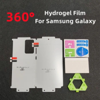 2pcs 360° Full Body Hydrogel Film For Samsung Galaxy S23ultra S22+ S21 Plus S20 Ultra HD Screen Protector For Note20 Ultra