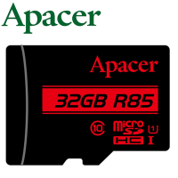 Apacer 宇瞻 32GB 85MB/s microSDHC U1 記憶卡