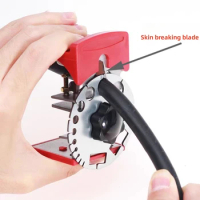 Wire Electrician Cable Cutter Universal Handheld Quick Stripper Portable Electric Wire Stripper Multi-Tool Crimping Tool
