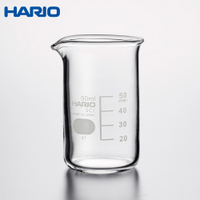 HARIO SCI 高型燒杯 燒杯 耐熱玻璃 實驗燒杯 量杯 耐熱量杯 50ml
