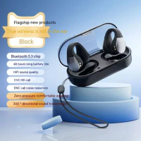 Sansui Earbuds Bluetooth Earphones True Wireless Ear Hook Portable Bone Conduction Waterproof Denoise Headset Sports For Offices