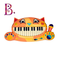 【美國B.Toys感統玩具】大嘴貓鋼琴