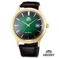 ORIENT 東方錶 DATEⅡ 機械錶-綠面金框/42mm