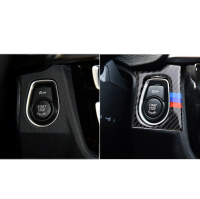 BMW 一鍵啟動裝飾貼 真碳纖貼 3系 4系 3GT F30 F31 F34 F32 F33 F36 A0486-8