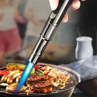 Hot JOBON Metal Portable Butane Gas Lighter Torch Lighters Ignition Guns Windproof Cigar Kitchen Barbecue Men's Gift