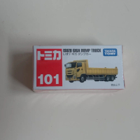 Takara Tomy Tomica Isuzu Giga Dump Truck Kuning Model 101 Diecast Plastik Segel Belum Dibuka