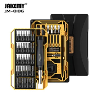 JAKEMY 83 IN 1 Precision Magnetic Screwdriver Set Tweezers Spudger Pry Opening Tools for Mobile Phone Computer Repair Kit