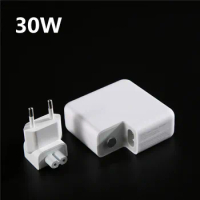 Original 30W PD USB-C Type C MagSaf* 3 Power Adapter Laptop Notebook Charger For Apple Macbook 12 Air 13 M1 M2 A1882 A2337 A2681