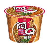 阿Q桶麵 紅椒牛肉風味桶101gx12入/箱