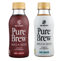 【伯朗咖啡】Pure Brew 純萃美式/醇香拿鐵-任選2箱(350mlx24入/箱)