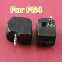 1pc/lot For PS4 Handle headset adapter for chat volume control and game sound For Sony PlayStation 4 VR Controller