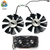 New 2PCS 0.35A GA91S2H 4Pin GTX 980 GPU Cooling Fan For Zotac Geforce GTX 960 Amp 980Ti GTX950 Amp 2Gb Graphics Card Cooler Fan
