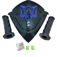 Paket visor Vario techno 110 -125 techno+ hangrip octagon empuk ori free tutup pentil nyala free sti
