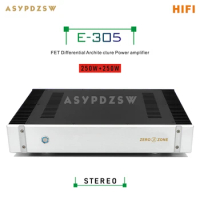 HIFI E305 FET Differential Architecture Power amplifier Base on Accuphase E-305 Circuit 250W+250W