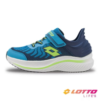 LOTTO樂得 童鞋 EASY LIGHT 彈力避震 跑鞋 運動鞋  [LT4AKR8186] 藍【巷子屋】