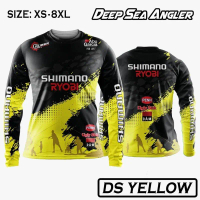 [C]Men's Top T-shirt Fishing Suit Indoor Ocean Version Fishing Suit UV Resistant Suitable for Fishin