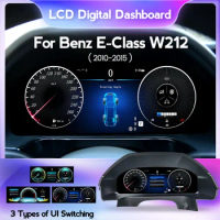 Car LCD Dashboard Panel Speedometer Screen For Mercedes Benz E Class W212 E200 E230 E260 E300 S212 Digital Cluster Instrument
