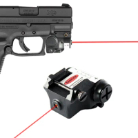 Compact Pistol Red Green Laser Sight with 20mm Picatinny Rail Fit For Taurus Ruger SR9C CZ 75 SP-01