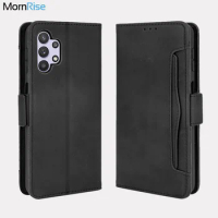 For Samsung Galaxy A32 5G / A32 4G Wallet Case Magnetic Book Flip Cover Card Photo Holder Luxury Leather Phone Fundas