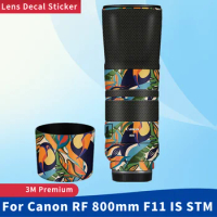 For Canon RF 800mm F11 IS STM Camera Lens Skin Anti-Scratch Protective Film Body Protector Sticker RF800 800 11 F/11
