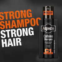 【Original】 Alpecin Caffeine C1 Black Edition Shampoo 250ml | แชมพูคาเฟอีนลดผมร่วงเห็นผลเร็ว | เสริมร