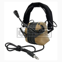 EARMOR M32 MOD4 Tactical Headset IPSC Shooting Headset Hearing Protection Airsoft Aviation Communication Earphone