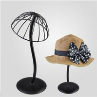 歐式鐵藝帽子架展示架置帽架創意蘑菇帽架帽托架帽托貨架賣場道具