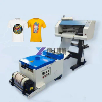 A3 PET Film T Shirt Textile Printing Machine Digital DTF Printer A3 DTG Inkjet Printer with XP600 Printing Head